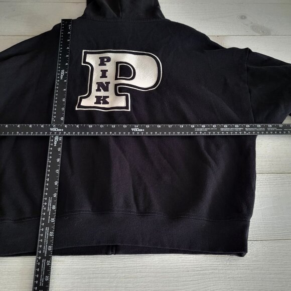 Victoria's Secret PINK Women L Hoodie Sweatshirt Campus Full Zip. - Picture 5 of 5